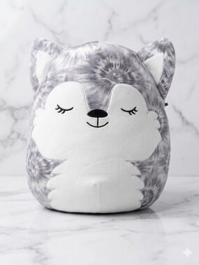 Squishmallows 16" Heidi the Husky Tie Dye Plush Toy Kellytoy NWOT Large